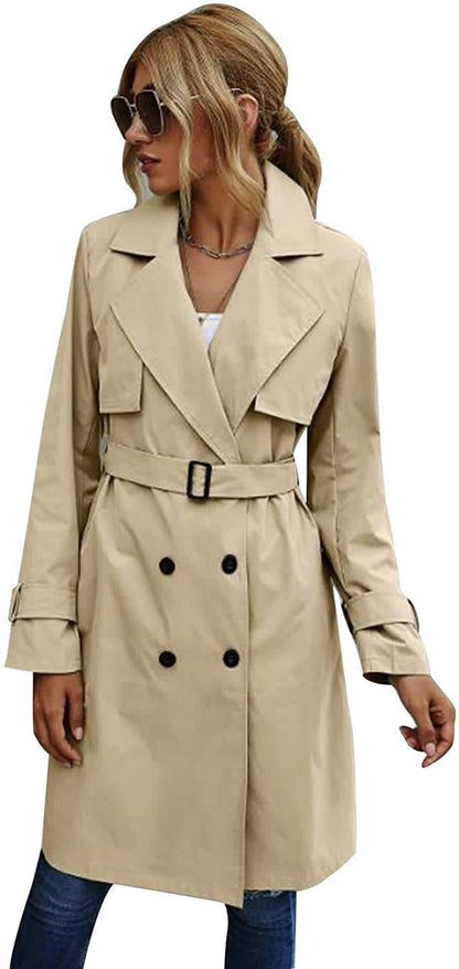 Buy Trenchley Double-Breasted Coat