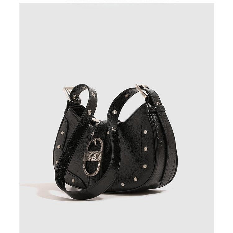 Buy velvo Rivet Hobo bag 