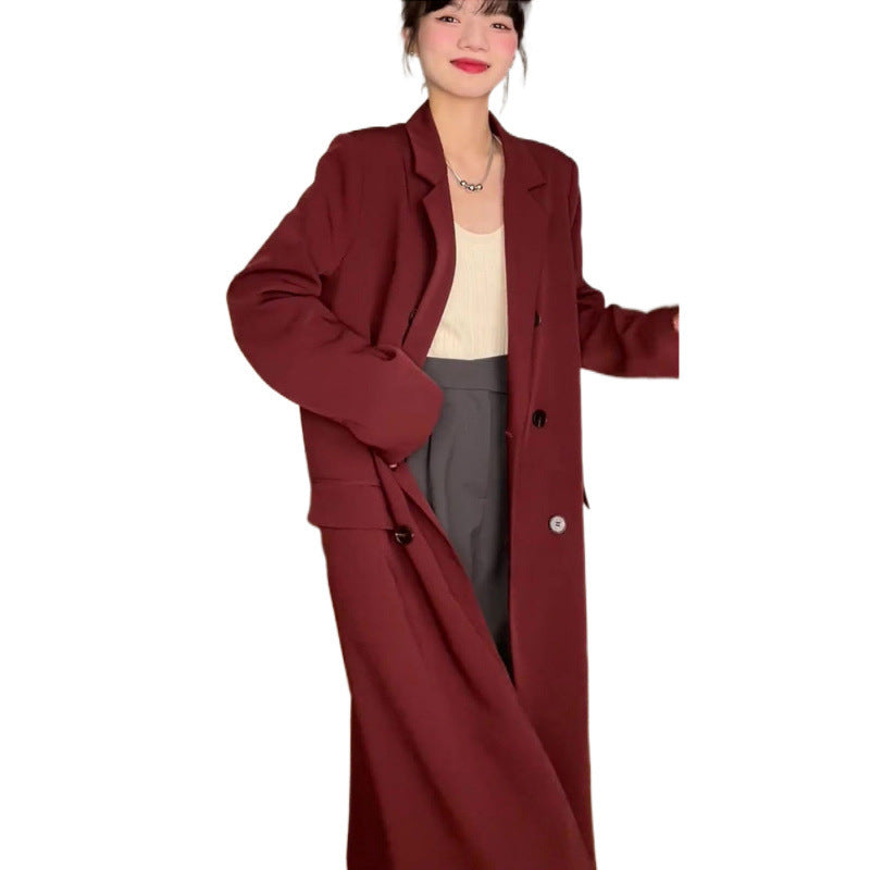 Buy fashionable red women coat