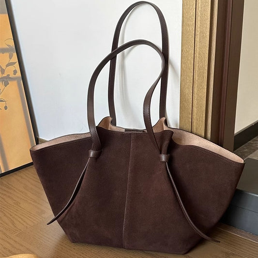 Stylish  Suede tote Bag