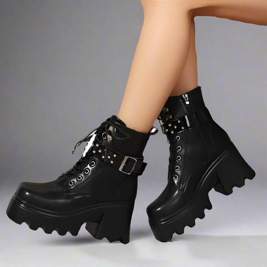 Buy Studded Chunky Boots