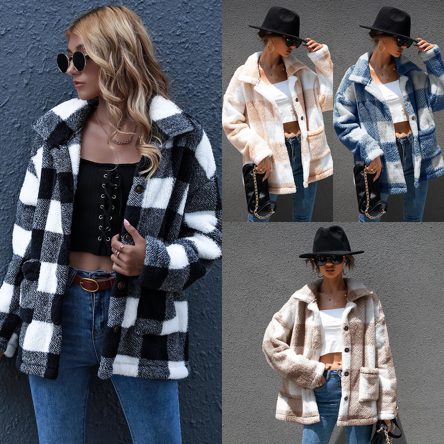 Buy cozy thick plaid woolen shirt online