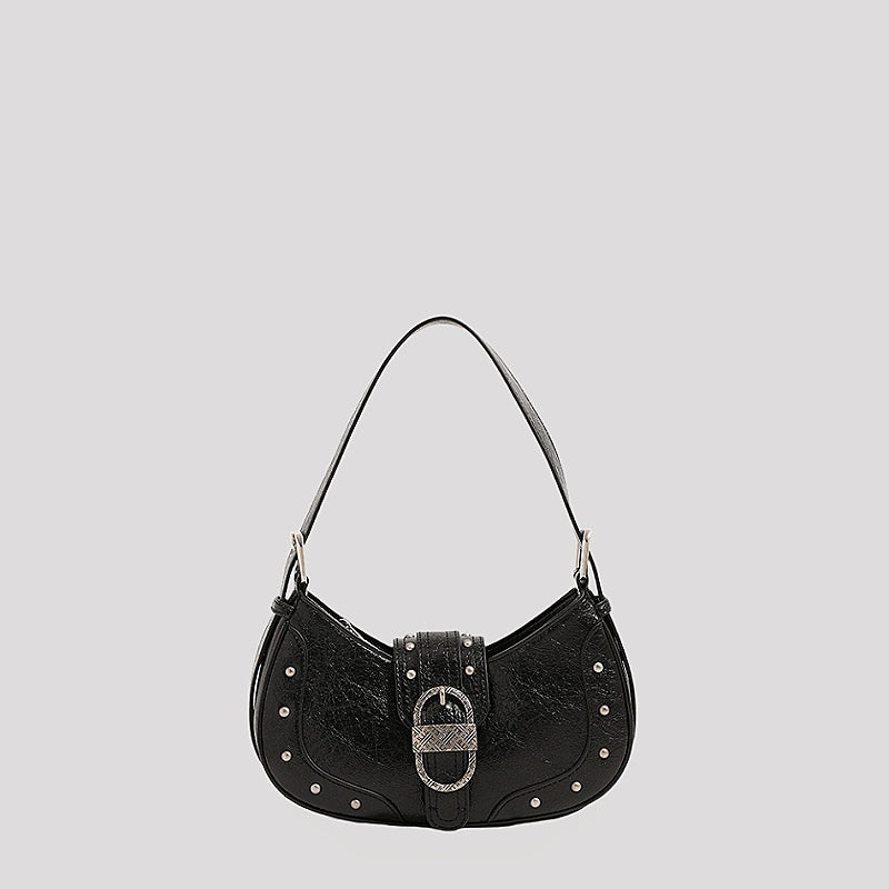 Buy velvo Rivet Hobo bag 