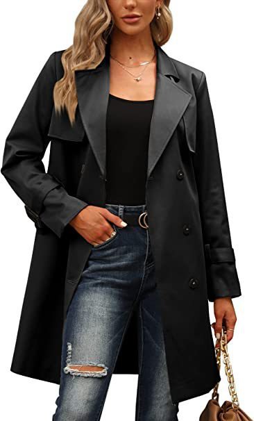 Buy Trenchley Double-Breasted Coat