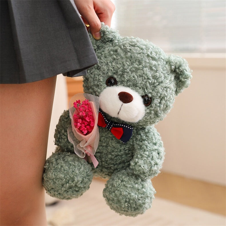 Rose Bear Doll Girls Valentine's Day Gift