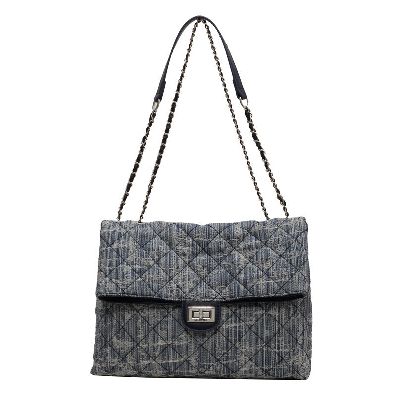 Shop Kurt Geiger Style Diamond Quilted Tote bag online