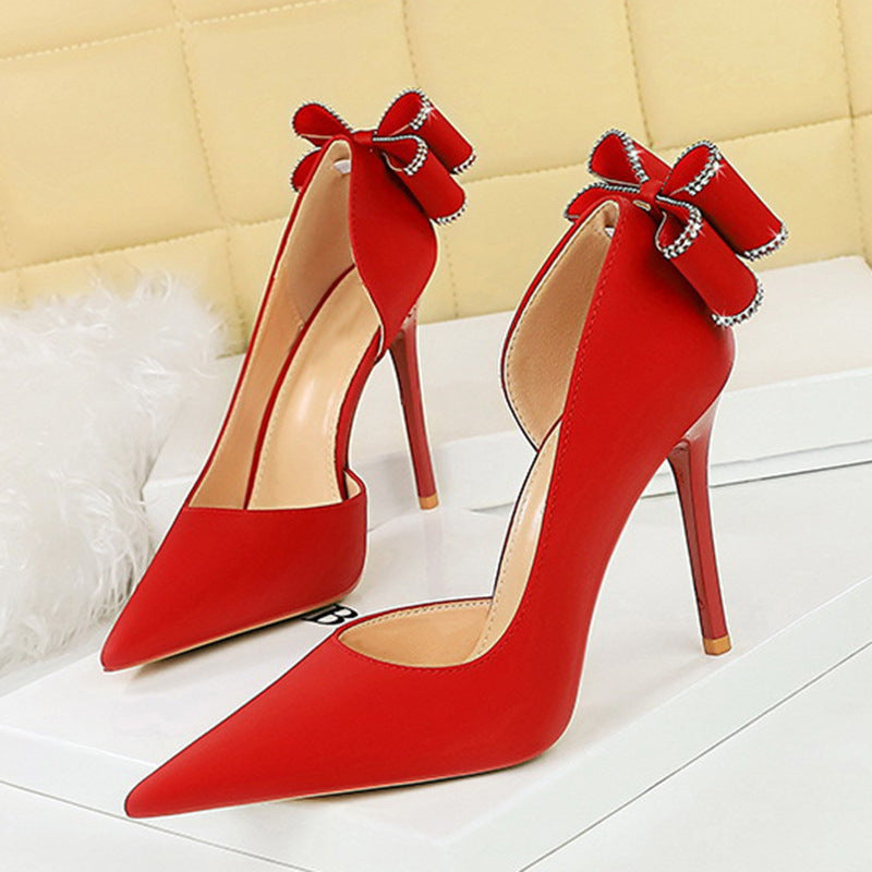 Elegant pointed-toe high heels shop online