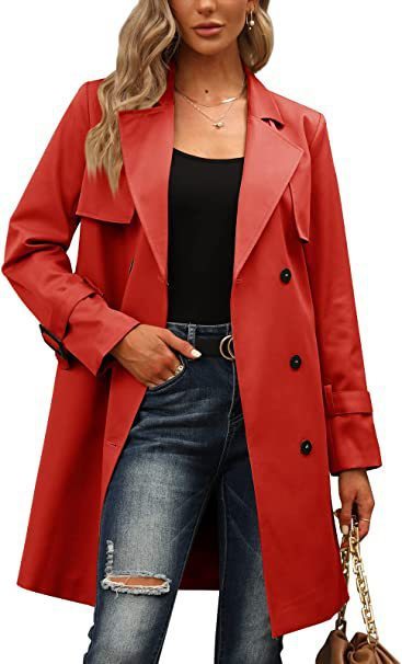 Buy Trenchley Double-Breasted Coat