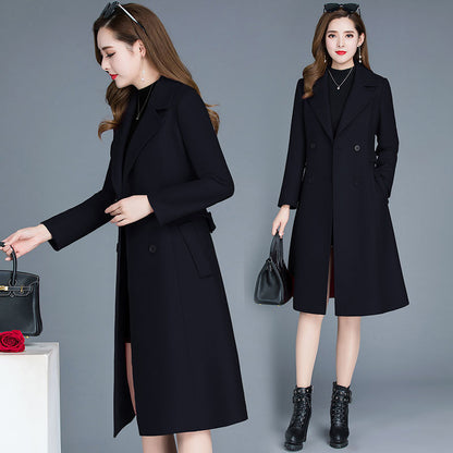 Shop chic mid-length coat