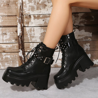 Buy Studded Chunky Boots