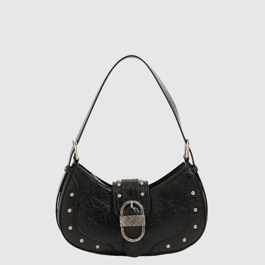 Buy velvo Rivet Hobo bag 