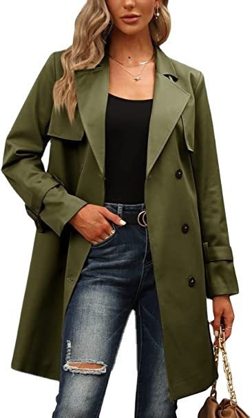 Buy Trenchley Double-Breasted Coat