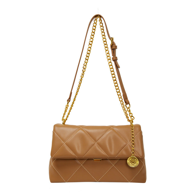 Buy Kurt Geiger brown shoulder chain bag online