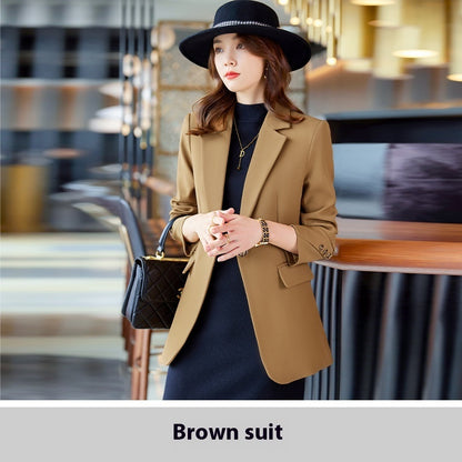 Refined Long Sleeve Blazer for Women