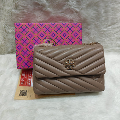 Kira Chevron Shoulder Bag-Tory Burch Inspired