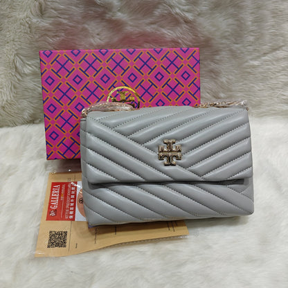 Kira Chevron Shoulder Bag-Tory Burch Inspired