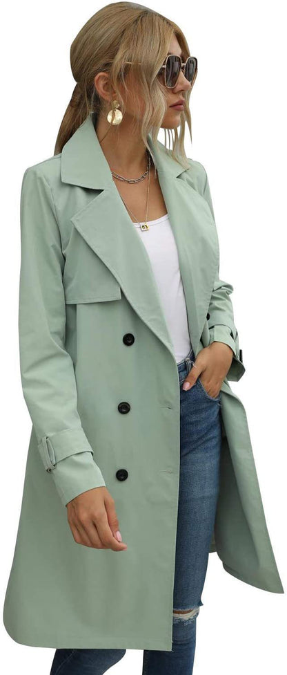 Buy Trenchley Double-Breasted Coat