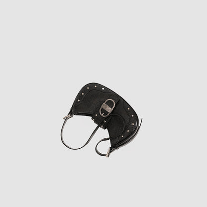 Buy velvo Rivet Hobo bag 