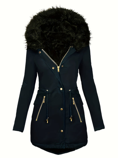 Best luxurious faux fur women’s jacket