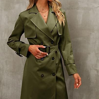 Buy Trenchley Double-Breasted Coat