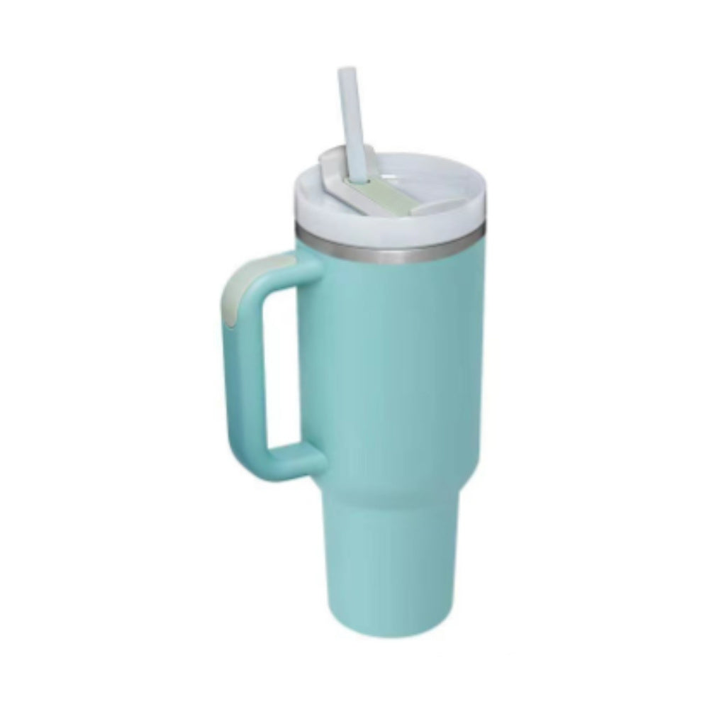 Tumbler With Handle Straw Insulated