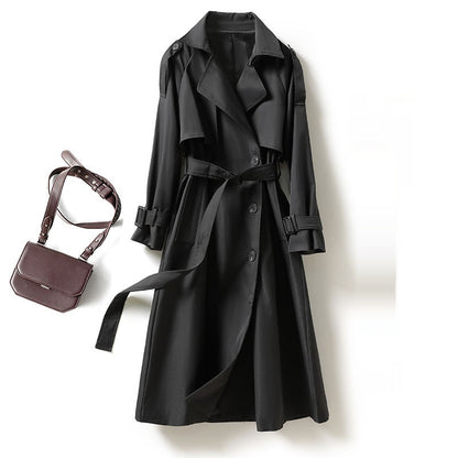 Buy  fashionable temperamental trench coat online