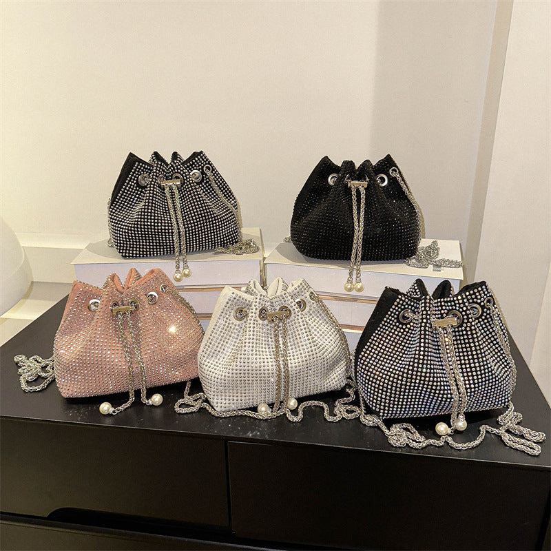 Buy latest diamond pattern Rhinestone bags