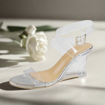 Crystal Wedge Sandal