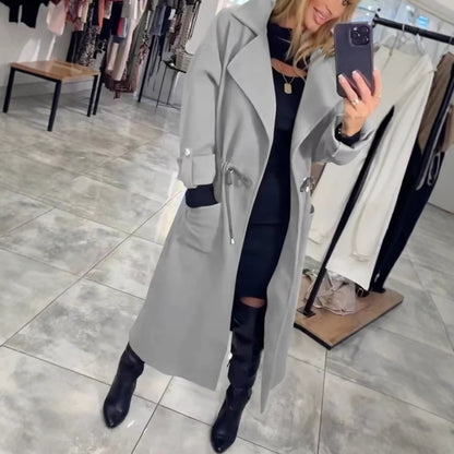 Latest waist stylish trench coat