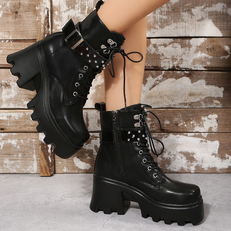 Buy Studded Chunky Boots