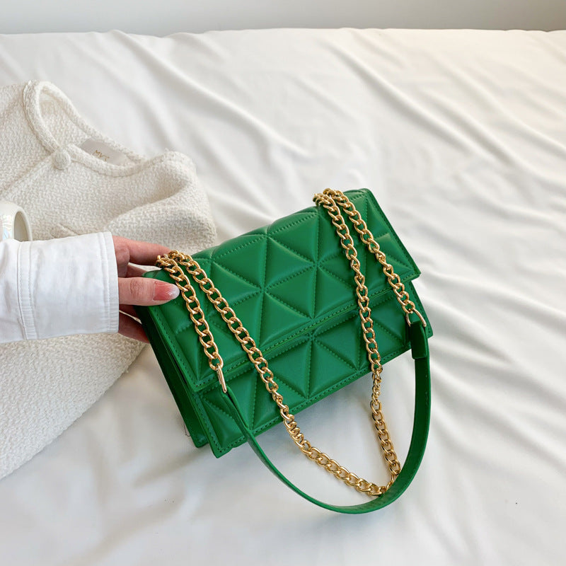 Western Luxe Rhombus Bag